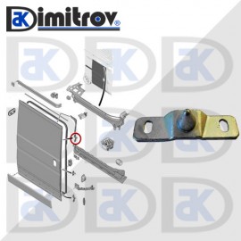 Заключващ механизъм странична врата Citroen Jumper Fiat Ducato Peugeot Boxer